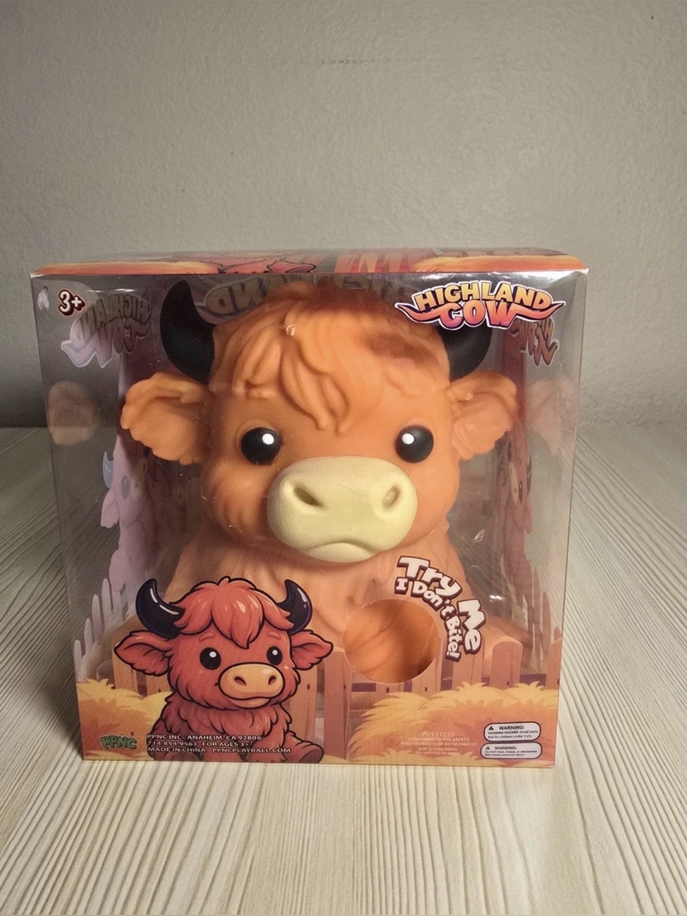Highland Cow Squishy Toy Five Below Exclusive New in Box